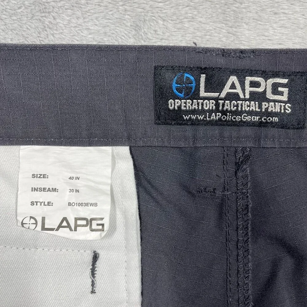 LAPG‎ Operator Tactical Pants Cargo 40x30 Gray Ripstop Men